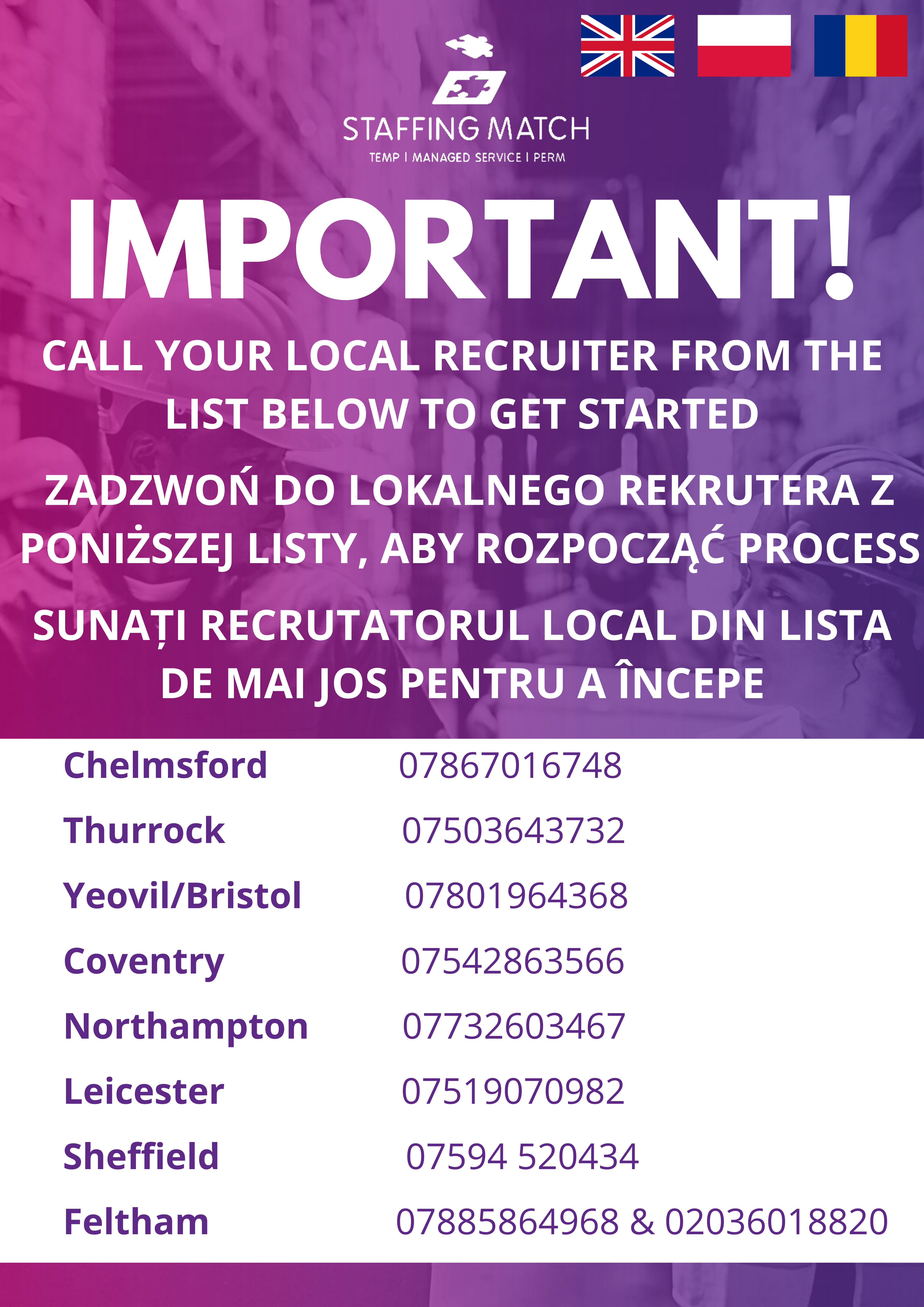 Frontier Workers Permit - Phone Numbers